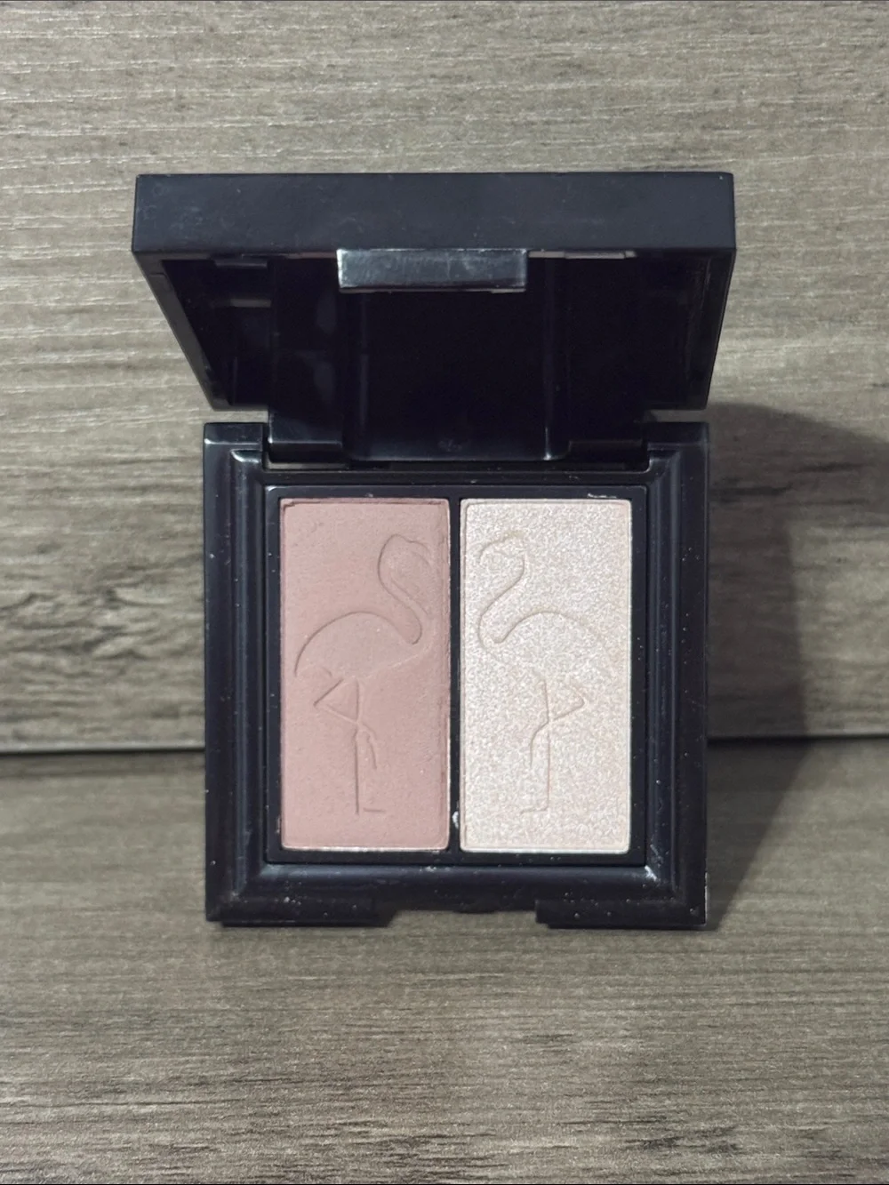 Shaina B Miami eyeshadow duo MIA mauve & ice palace NEW